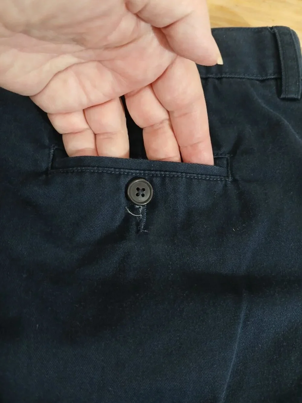 Lands End Kids Navy School Uniform Pants - Size 20